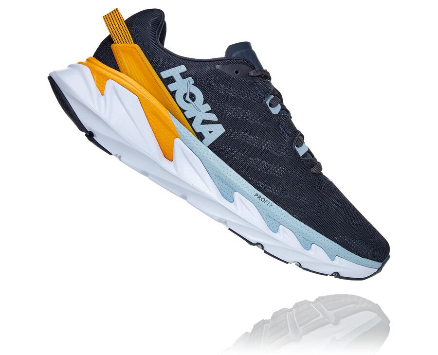 Hoka One One Elevon 2 Löparskor Herr - Marinblå/Vita - QMTRZ-5346